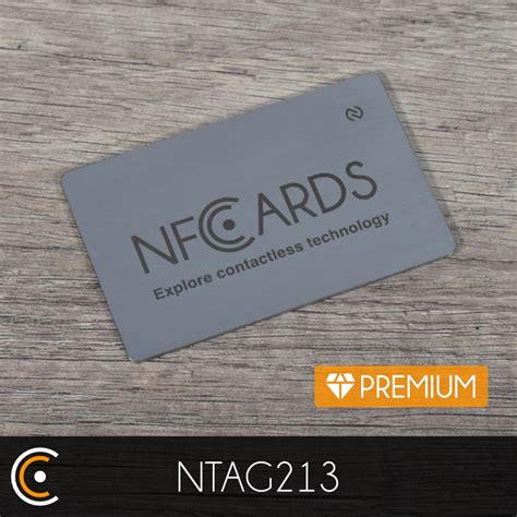 Custom PVC Card NTAG213 